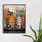 Landscape Diamond Art Kits for Adults - 5D Buiding Diamond Painting Kits for Beginners, DIY Street Cross Gem Art Crafts Full Round Drill for Home Walls Decor 12X16Inch